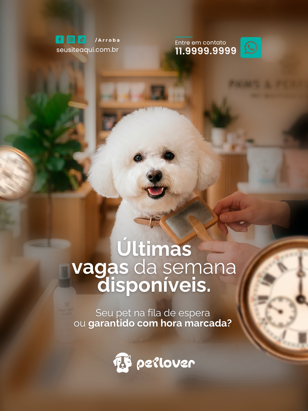 Arte sazonal sobre últimas vagas da semana
