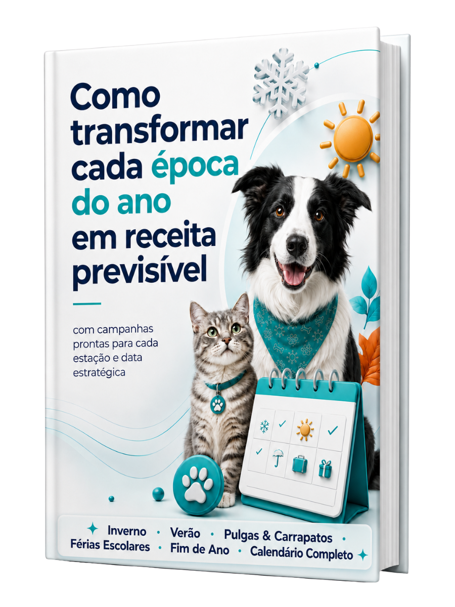 Mockup do e-book Calendário de Campanhas e Receitas Sazonais